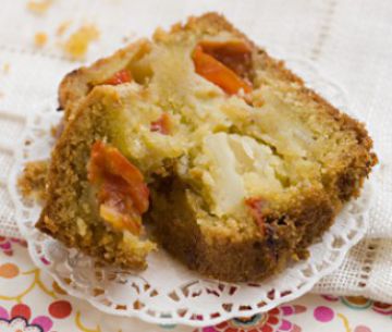 Cake pistou, mozzarella et tomates cerises Cake pistou, mozzarella et tomates cerises