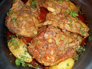 Sauté d'agneau au paprika Sauté d'agneau au paprika