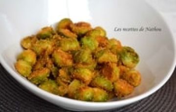 Choux de Bruxelles croustillants au paprika Choux de Bruxelles croustillants au paprika