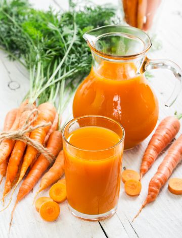 Jus anti acné carotte pomme gingembre Jus anti acné carotte pomme gingembre