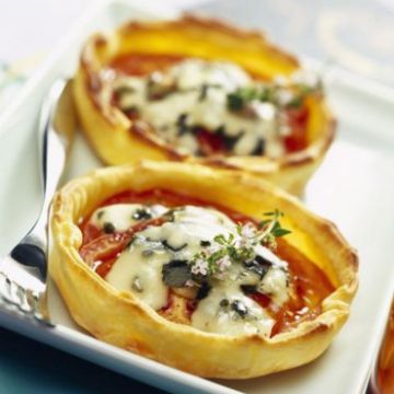 Tarte à la tomate et à la fourme d'Ambert Tarte à la tomate et à la fourme d'Ambert
