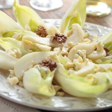 Endives farcies aux poires et au roquefort Endives farcies aux poires et au roquefort