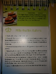 Mille feuille italien Mille feuille italien
