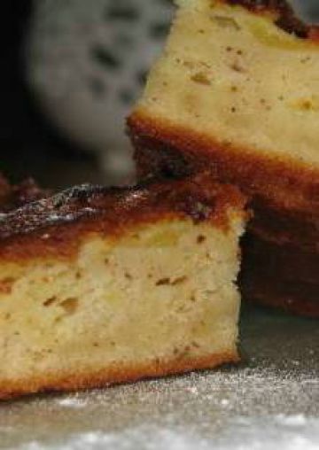 Clafoutis légerer aux pommes et amandes 