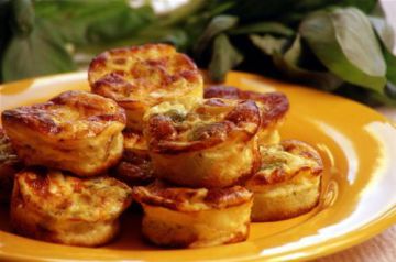Bouchées aux poireaux et parmesan Bouchées aux poireaux et parmesan