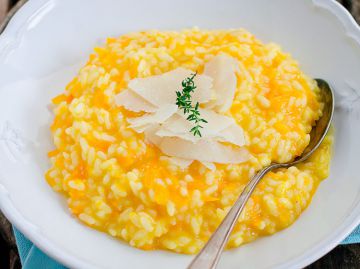 Risotto au potiron