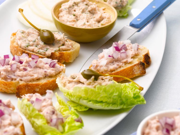 Tartines de thoïonade Tartines de thoïonade
