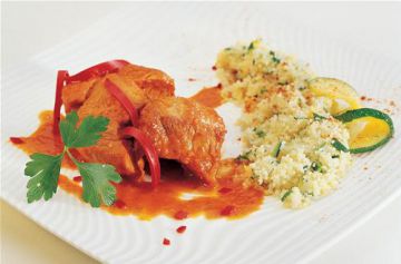 Sauté de veau aux poivrons rouges Sauté de veau aux poivrons rouges