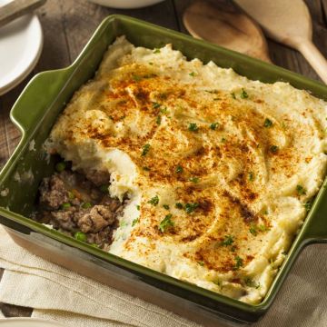 Hachis parmentier de pommes de terre aux topinambours Hachis parmentier de pommes de terre aux topinambours