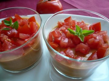 Mousse légère à la tomate Mousse légère à la tomate