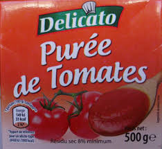 Purée de tomates Purée de tomates