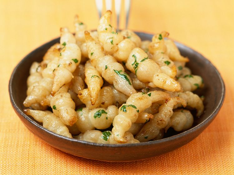 Crosnes sautés Crosnes sautés