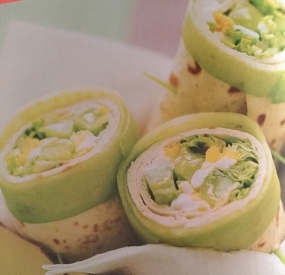 Draps au concombre et aux oeufs durs Draps au concombre et aux oeufs durs