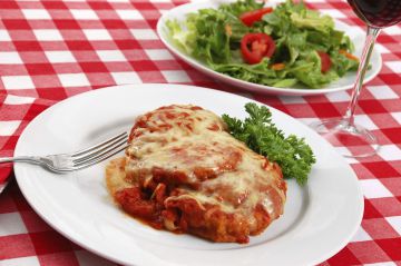 Aubergines à la parmigiana