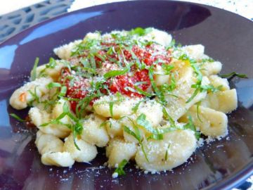 Gnocchis tomate basilic Gnocchis tomate basilic