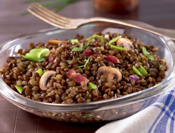 Poelée rustique lentilles poireaux Poelée rustique lentilles poireaux