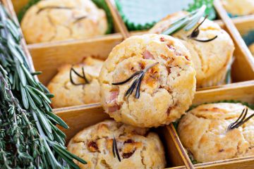 Muffins au jambon et feta Muffins au jambon et feta