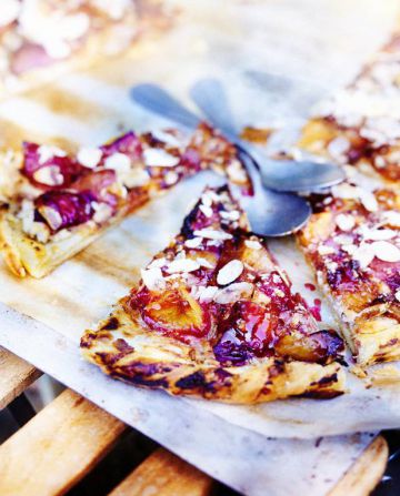 Tarte aux fruits et crème ricotta