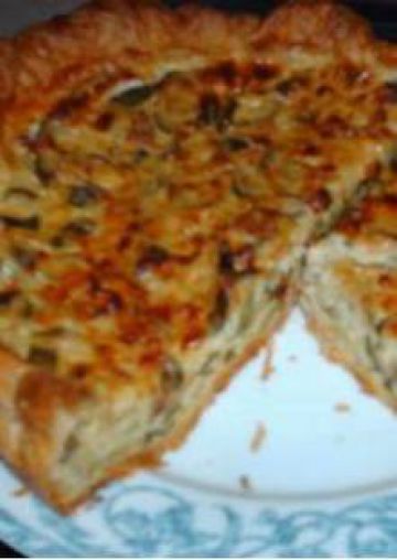 Tarte aux courgettes et au curry Tarte aux courgettes et au curry