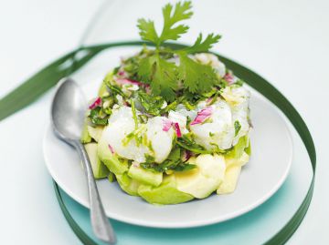 Tartare d’écrevisses et avocat Tartare d’écrevisses et avocat