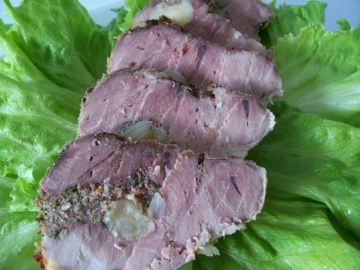 Rôti de porc à l'ail et aux herbes Rôti de porc à l'ail et aux herbes