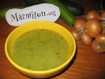 Soupe à la courgette et au curry Soupe à la courgette et au curry