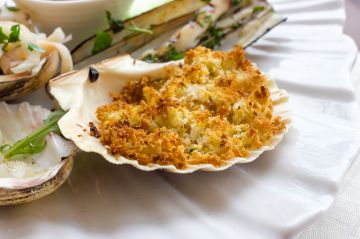 Coquilles St-Jacques à la bretonne