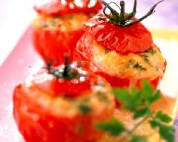 Tomates farcies au chèvre légères Tomates farcies au chèvre légères