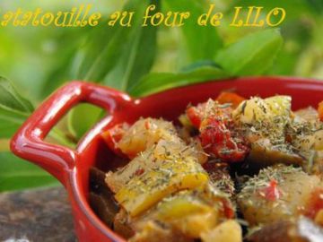 Ratatouille au four de lilo Ratatouille au four de lilo