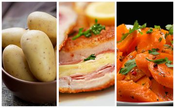 Cordon bleu aux carottes et pommes de terre Cordon bleu aux carottes et pommes de terre