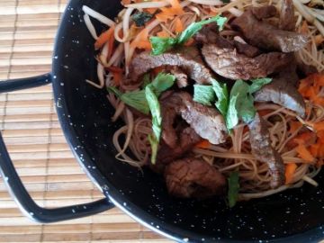 Bun bo xao Bun bo xao